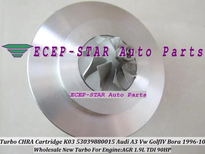

Turbo CHRA Cartridge K03 53039880015 53039700015 038145701A 038145701AX 038145701AV 038145701D For AUDI A3 For VW Golf Bora 1.9L