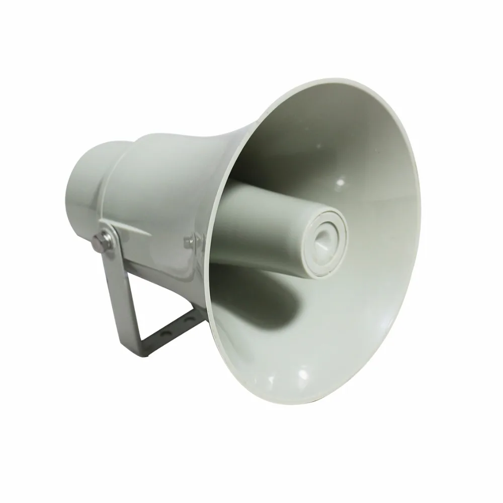 SIP Public Address System Outdoor Waterproof Round Network Horn Speaker 30W with RJ45 Ethernet Interface,IP Loudspeaker