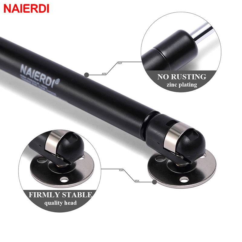 NAIERDI Ammortizzatore a Gas Forza di Rame Porta di Sollevamento Supporto Gas Idraulico Cerniera a Molla Porta dell\'armadio Cerniera dell\'armadio