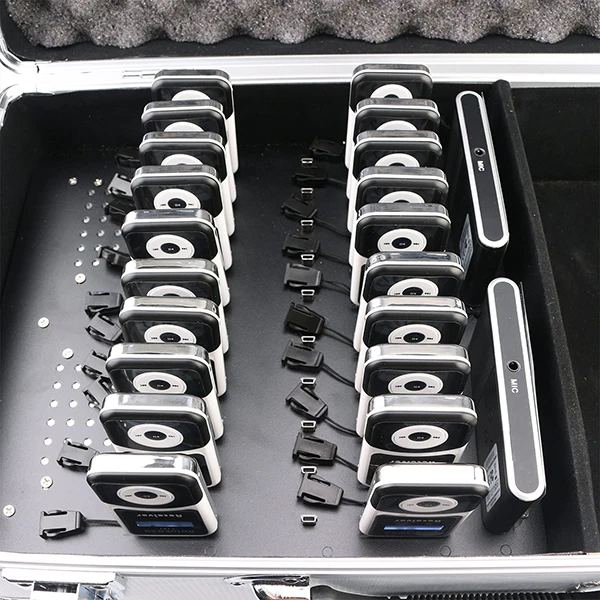 RETEKESS T130 T131 Tourguide-System, drahtloses Funkführungssystem, Audio-Guide, Mikrofon, Sender, Empfänger für Konferenzen, Besichtigungen, Tourismus – Detail 26