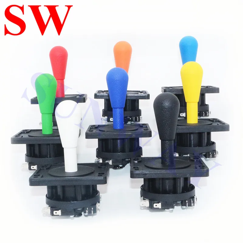 1PC Arcade fighting joystick/Happ style joystick/8 way Operation American Joystick with Micro-Switch 8 color selection for Jamma