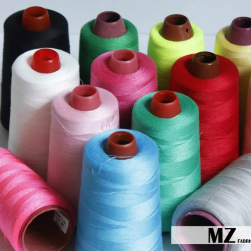 2000 yards High Speed Polyester Sewing Machine line Multi Colors Overlocking Polyester Sewing Maching Thread