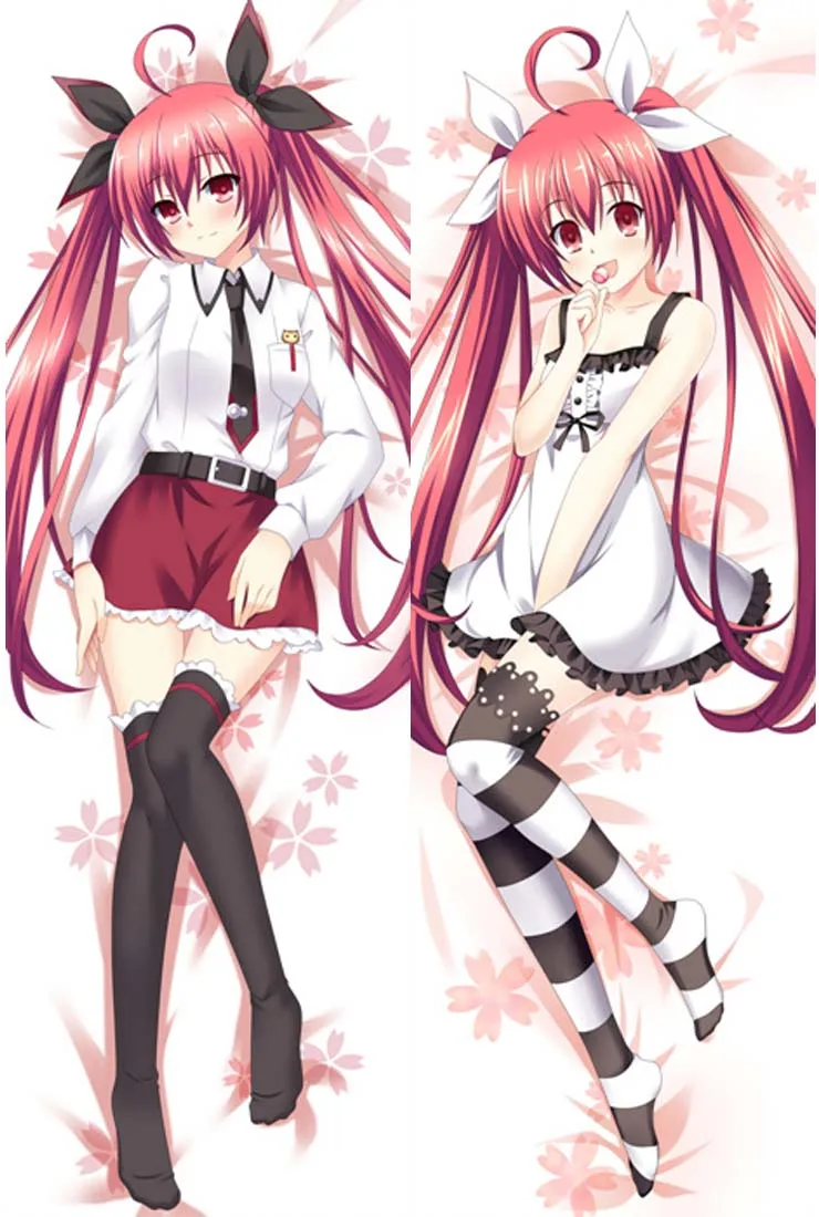 

Чехол для подушки с изображением японского аниме Otaku Date a Live Tokisaki Kurumi, милые длинные Чехлы, дропшиппинг 803536