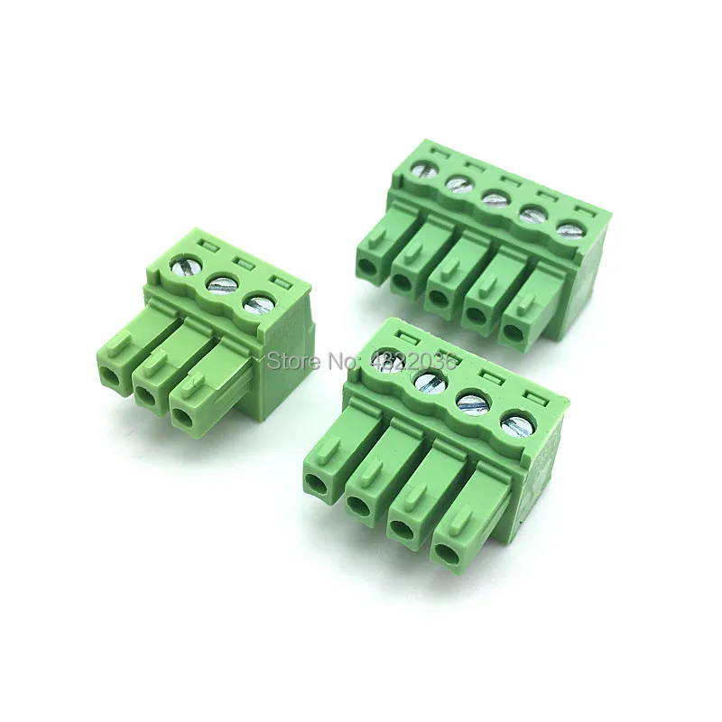 

50pcs 15EDGK-3.81mm-2P/3P/4P/5P/6P/7P/8P/9P/10P/12P/13P/14P/15P/16P Terminal Block Connector Plug Pluggable type