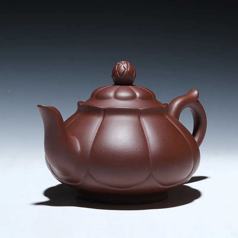 Yixing Yixing teapot purple clay teapot tea set Kuihua 300cc gift LOGO custom mixed batch