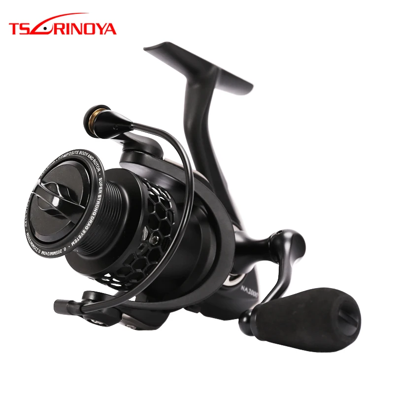 Tsurinoya NA2000/3000/4000/5000 Spinning Reel 9BB/5.2:1 Full Metal Saltwater Lure Fishing Reel Carretes Pesca Molinete Peche