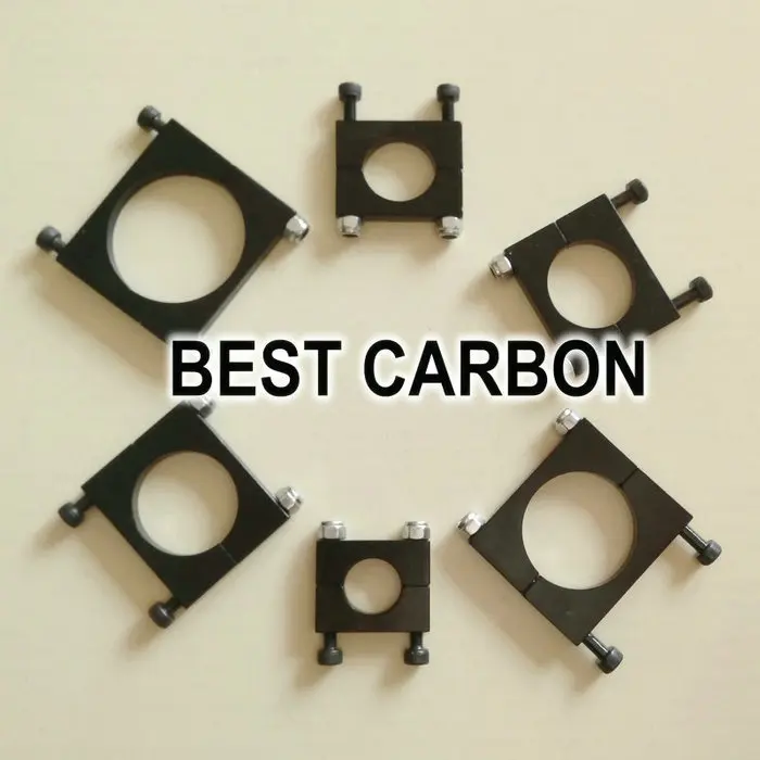 CNC aluminum tube clamp,4,6,8-axis multiaxia Carbon fiber tube clamp for Quad- Multi-copte, multi-axis aircraft use