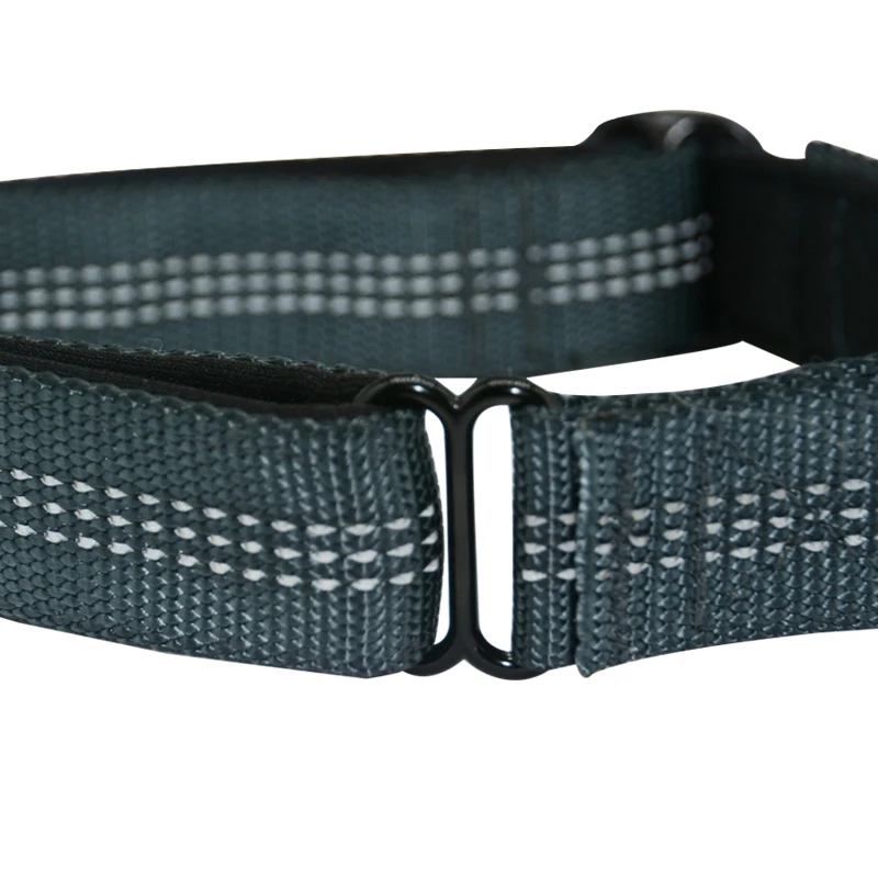 Nylon Dog Collar For Medium Large Dogs 3M Reflective Padded buldog Dog Collars Durable Safe Big Dog Collar Pets Accessories