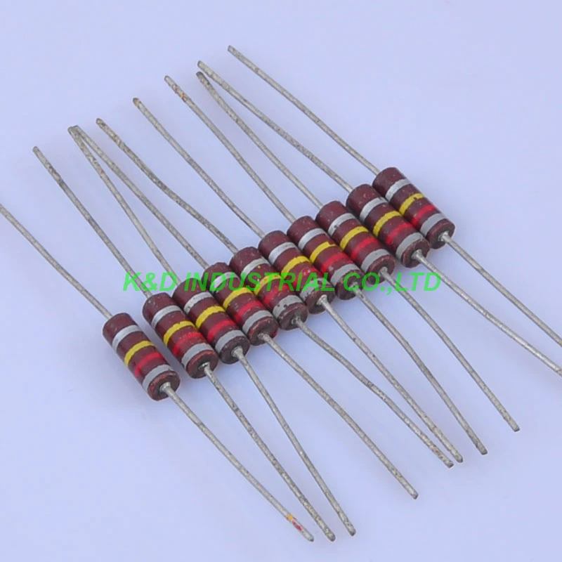 УГЛЕРОДНЫЙ композиционный винтажный резистор 0,5 Вт 820 кОм 10 шт.