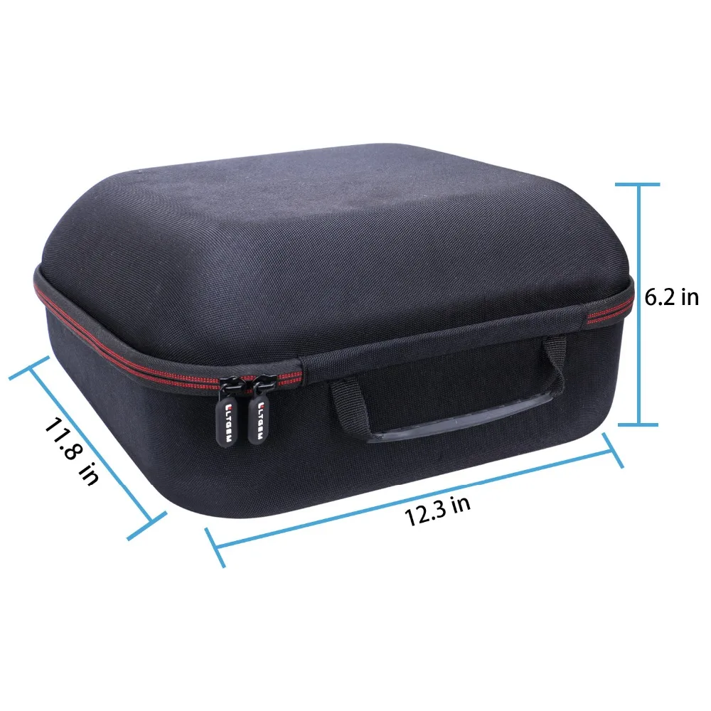 Imagem -02 - Ltgem Eva Hard Case para Cricut Easypress Heat Press Machine 9x9 Polegadas Protetora de Transporte Bolsa de Armazenamento Viagem