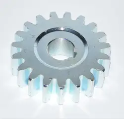 Pignone ingranaggio in acciaio per motore cancello scorrevole M4 19 denti 21mm in diametro interno 82mm di diametro esterno