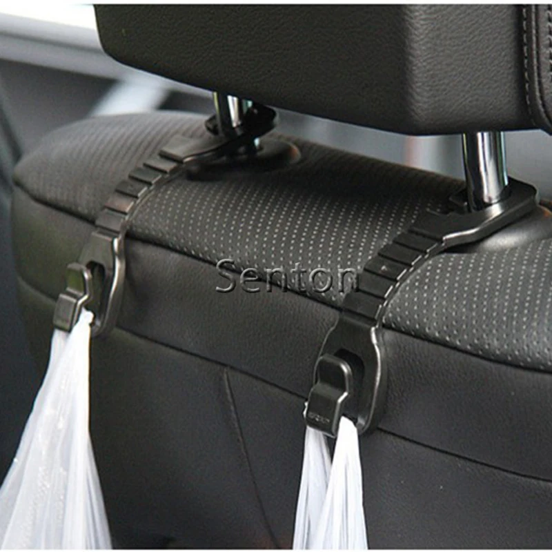 ZD 2pcs Car-styling For Ford Focus 2 3 Fiesta Mondeo Ranger Kuga Seat Leon Ibiza Lexus RX NX Car Back Seat Holder Hooks Covers