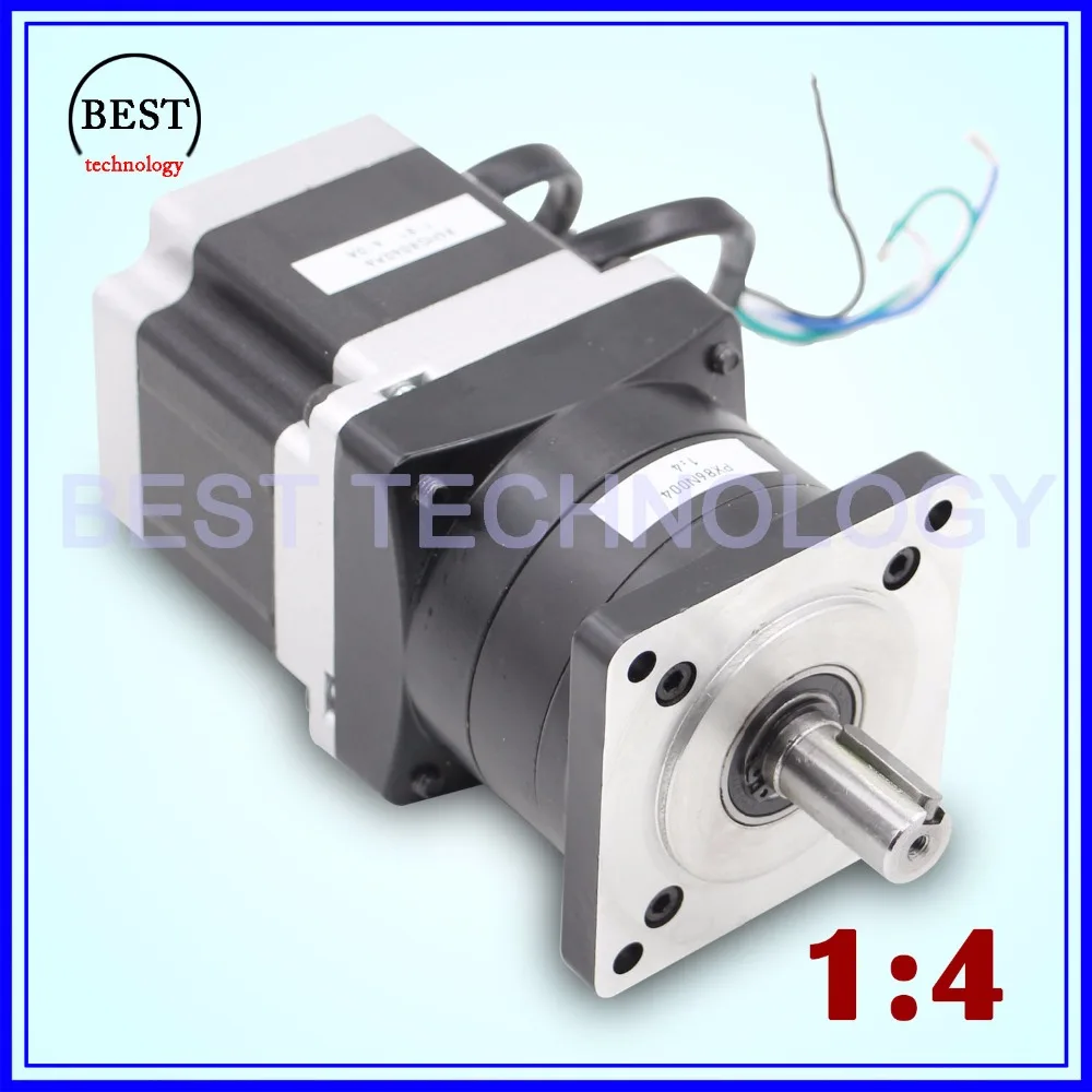 

Nema34 stepper Motor Planetary Reduction Ratio 1:4 1:6 planet gearbox 86 x 80 motor speed reducer, High Torque high quality !!