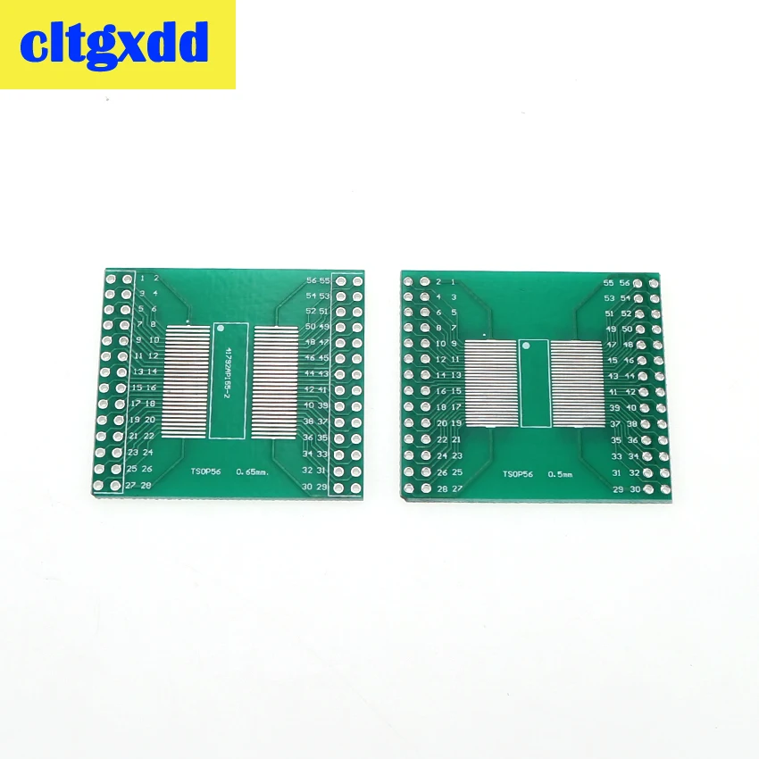 

cltgxdd TSOP56 TSOP48 to DIP56 Adapter PCB Board for AM29 series IC 0.5mm 0.65mm pitch transfer board PCB Converter Test Board