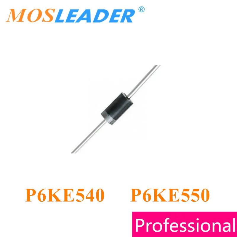 

Mosleader P6KE540 P6KE550 DO-15 1000PCS 600W P6KE540A P6KE550A P6KE540CA P6KE550CA 540V 550V High quality