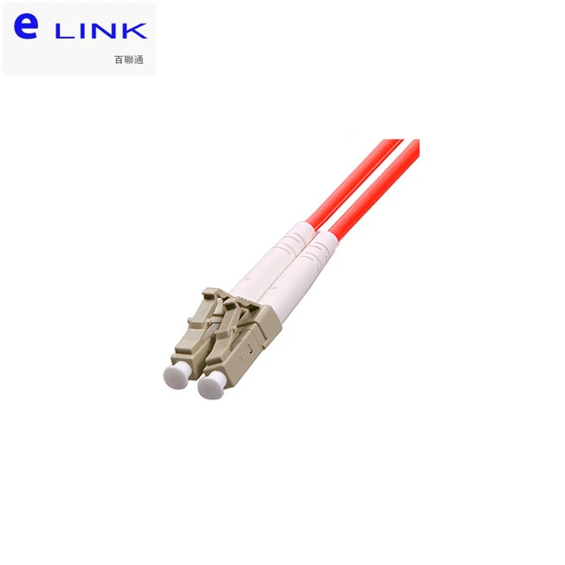 Оптоволоконные патч-корды LC UPC/SC UPC, 20 шт., дуплексный многомодовый кабель 2,0 мм, мкм, оптоволоконный перемычка, бесплатная доставка ELINK