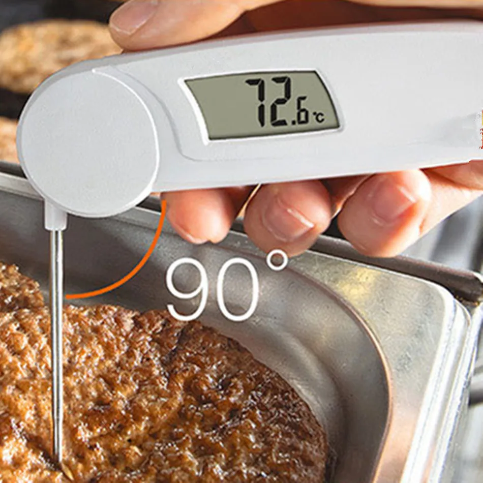 Collapsible Food Thermometer Kitchen Catering Contact Piercing tet103