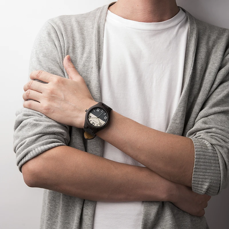 BOBO BIRD – montre-bracelet à Quartz pour hommes et femmes, nouveau Design, amoureux, cadeau idéal, boîte en bois, livraison directe, W-R29