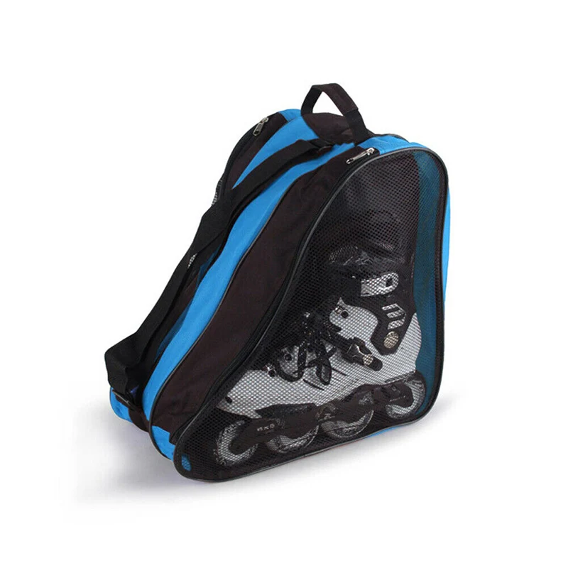 NEW Ice Skate Roller Blading Carry Bag with Shoulder Strap for Kids Adults Nylon Torage Bags