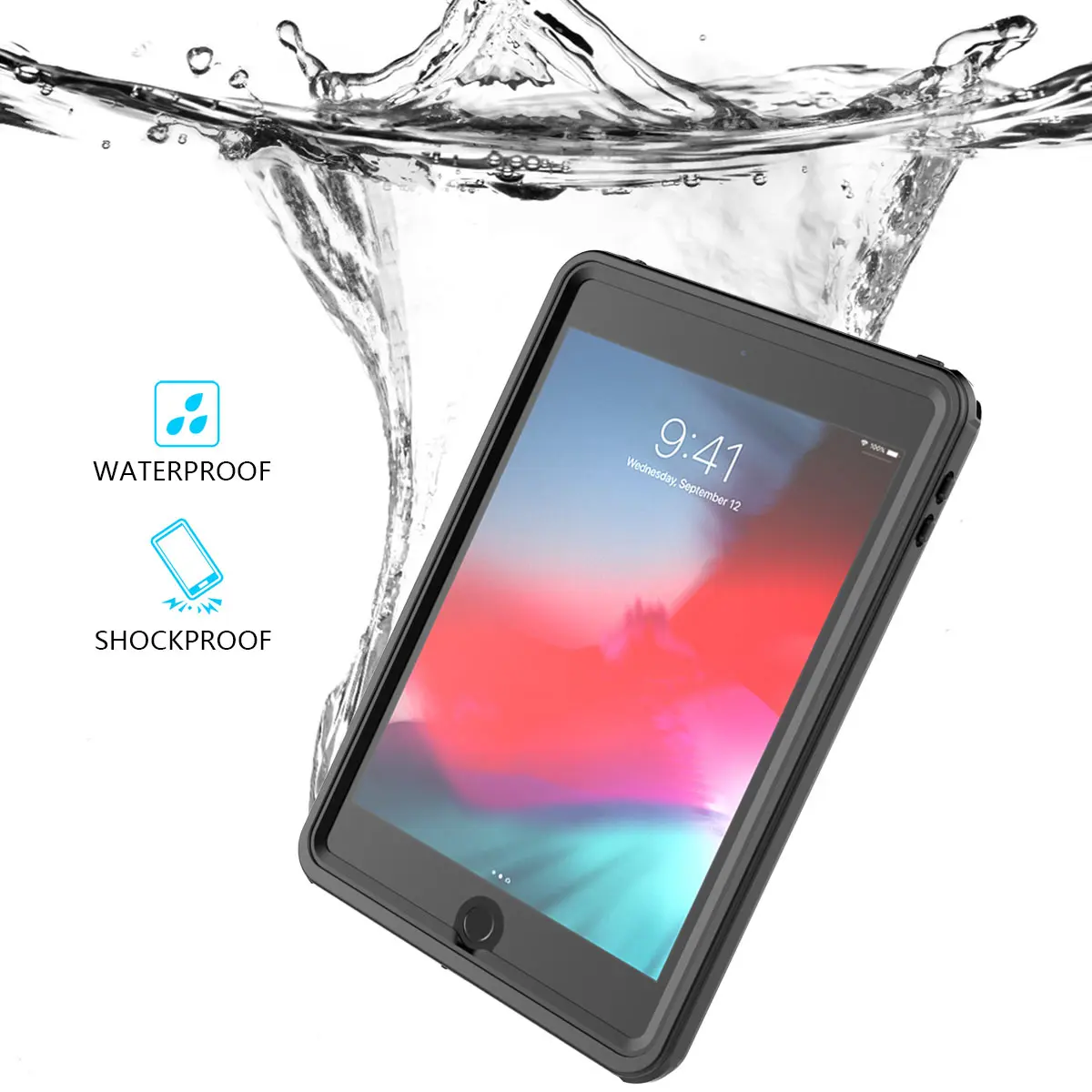 

IP68 Waterproof Case For iPad Mini 5 Case Anti-Scratch Full Screen Protector Shockproof Cover For New iPad Mini 4 Case 7.9" IM51