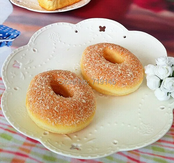 

Artificial PU fake cream doughnut bread food Kitchen restaurant decorated DIY wedding festival props toy