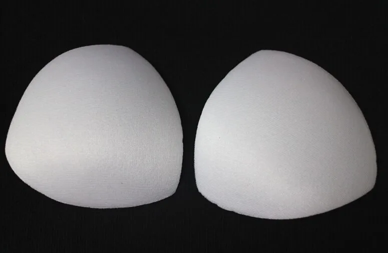 

Black white Soft Sponge Foam Bra Cup Pads Push Up Removeable Padding for Women Insert Sewing Accessories 50pair WB83