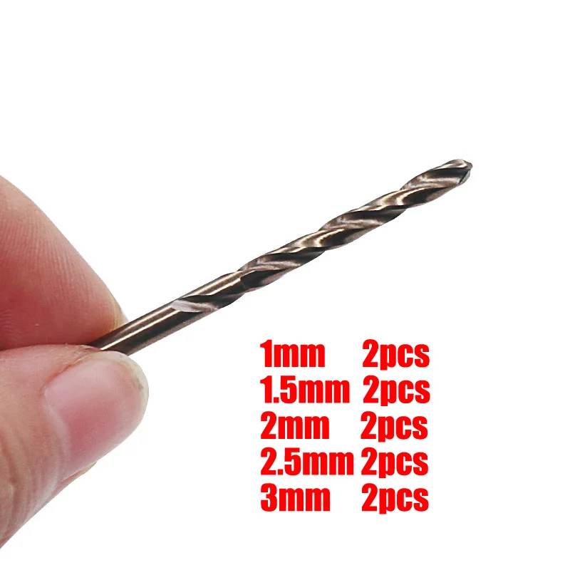 Broca de alta velocidade com cobalto m35, broca de metal de aço inoxidável especial de moagem completa