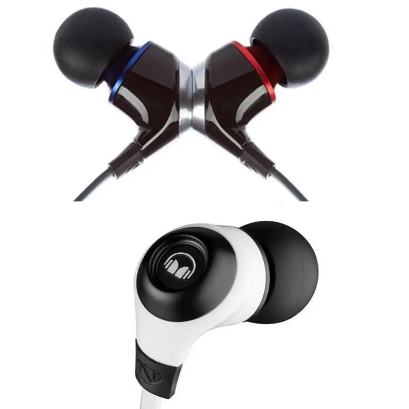 10pcs In-Ear Earphone Ear pads For Monster Nergy caps covers Earbud Bud Tips cups Earphones Earbuds Earplug cushion