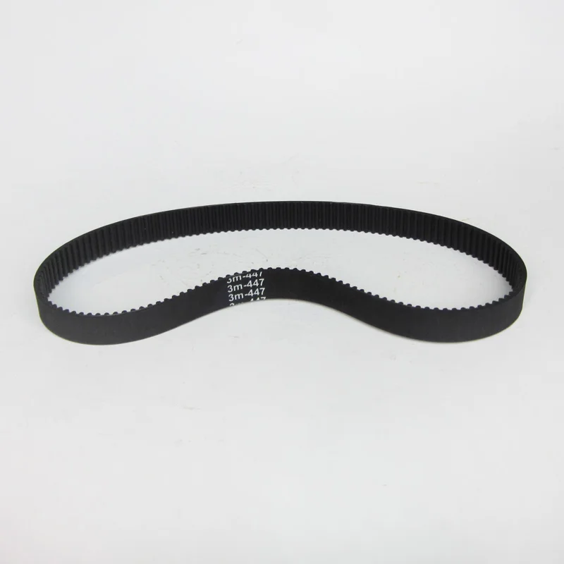 Replacement Drive Belt HTD 3m-447-12 3M447 For Electric Scooter E Bike Crane Belt 447 3M 12