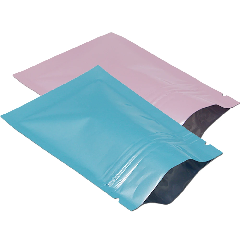 

7x10cm(2.75"x3.94") Mylar Heat Seal Zipper Bags Sugar Candy Tea Coffee Storage Zip Pouches Aluminum Ziplock Foil Packing Bag