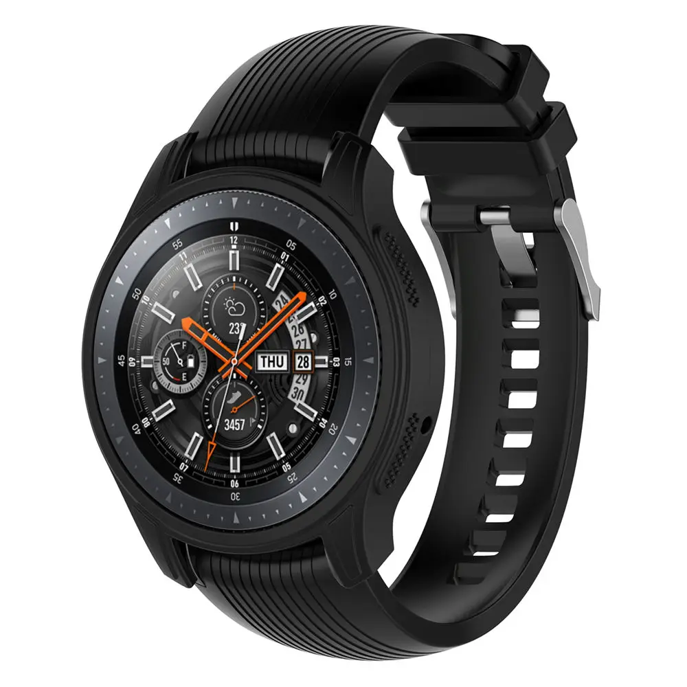 Funda protectora para reloj inteligente, carcasa para Samsung Galaxy Watch, 46mm, SM-R800 y Gear S3, Frontie