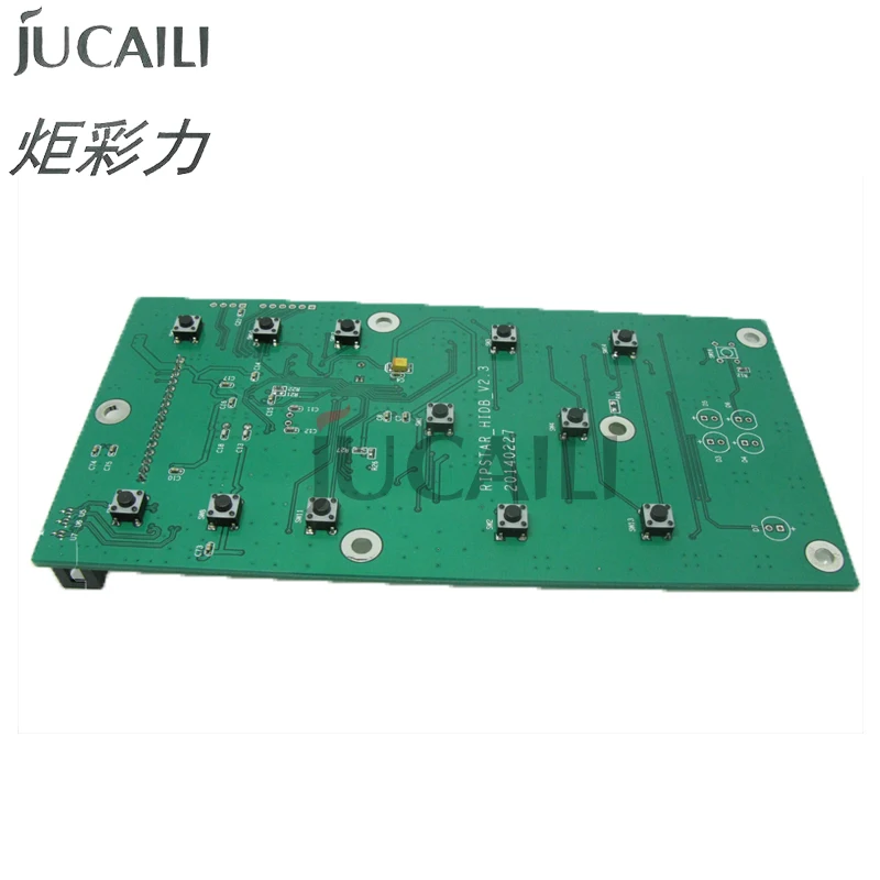 

Jucaili good price Eco solvent printer 12 buttons key board for epson dx5/dx7/xp600/5113 for Senyang board kit