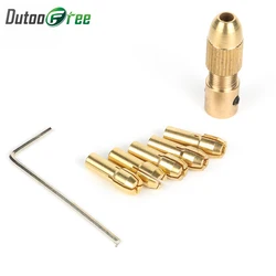 Dutoofree Dremel Accessories Multi-Function Micro Drill Chuck Self-tightening Head Small Electric Drill Tool Mini Drill Chuck