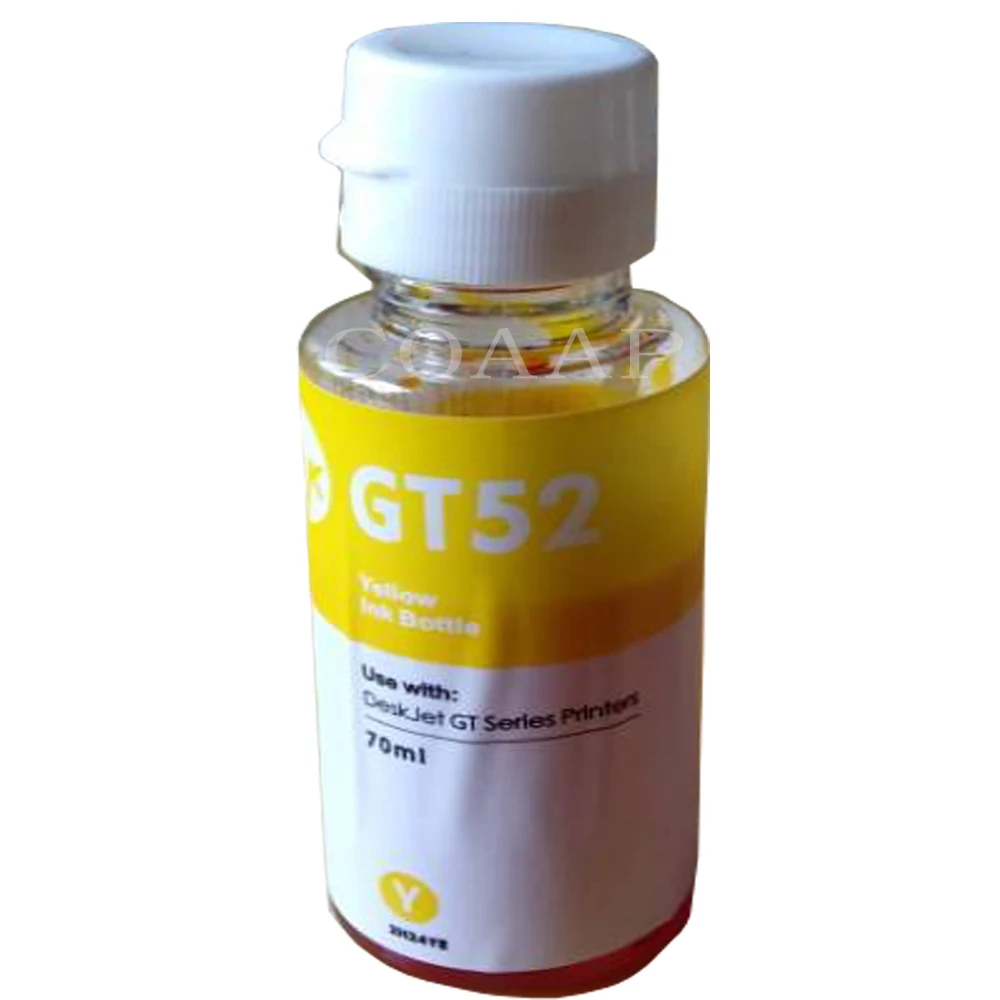 Refillable Dye Ink Kit Replacement for hp GT51 GT52 GT 51 52 for GT5810 GT5820 GT5822 5810 5820 Deskjet Printer Ink 90ml 70ml