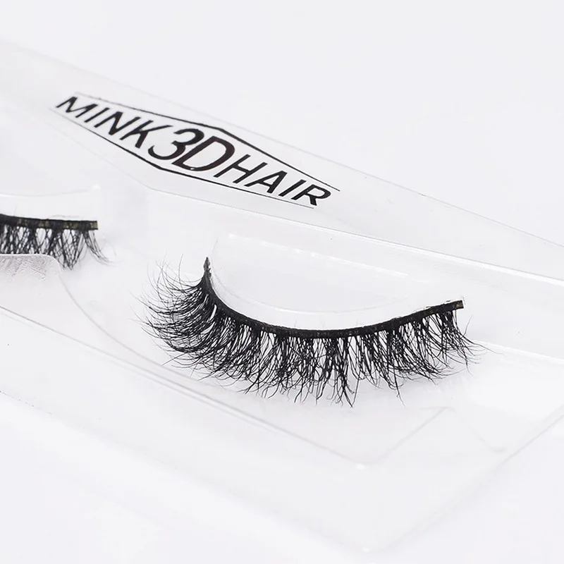 3D 밍크 속눈썹 리얼 밍크 수제 교차점 속눈썹 개별 스트립 두꺼운 속눈썹 가짜 속눈썹 A03