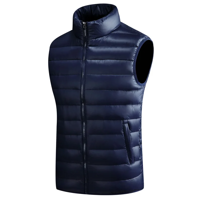 high quality Hot sale men's  vests windproof and thermal down vest