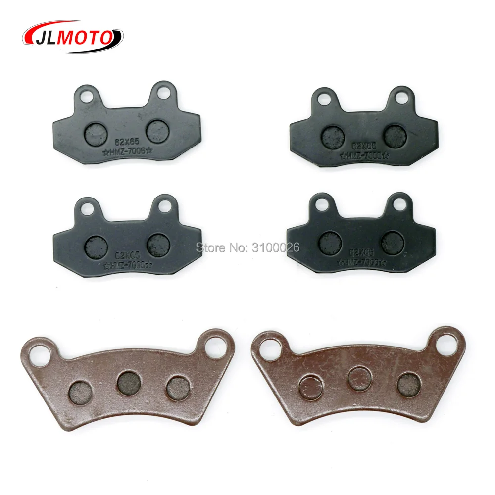 1Set ATV Front/Rear Brake Pads Fit For China ATV Jinling 250cc JLA-21B JLA-923 EEC Quad Bike Go Kart Buggy UTV Scooter Parts