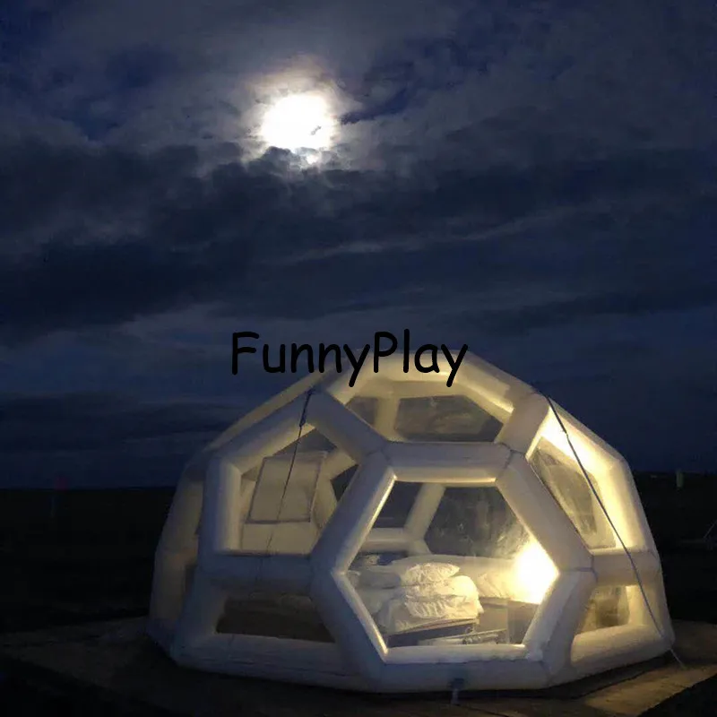 Beautiful Camping Tent PVC Football Tent Blast Tunnel Camping Tent Sport TennisTent inflatable sealed air construction tents