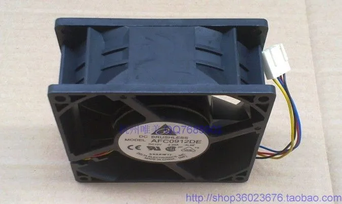 brand new DELTA 9238 9038 9CM 4PIN PWM AFC0912DE-4L48 2.50A cooling fan