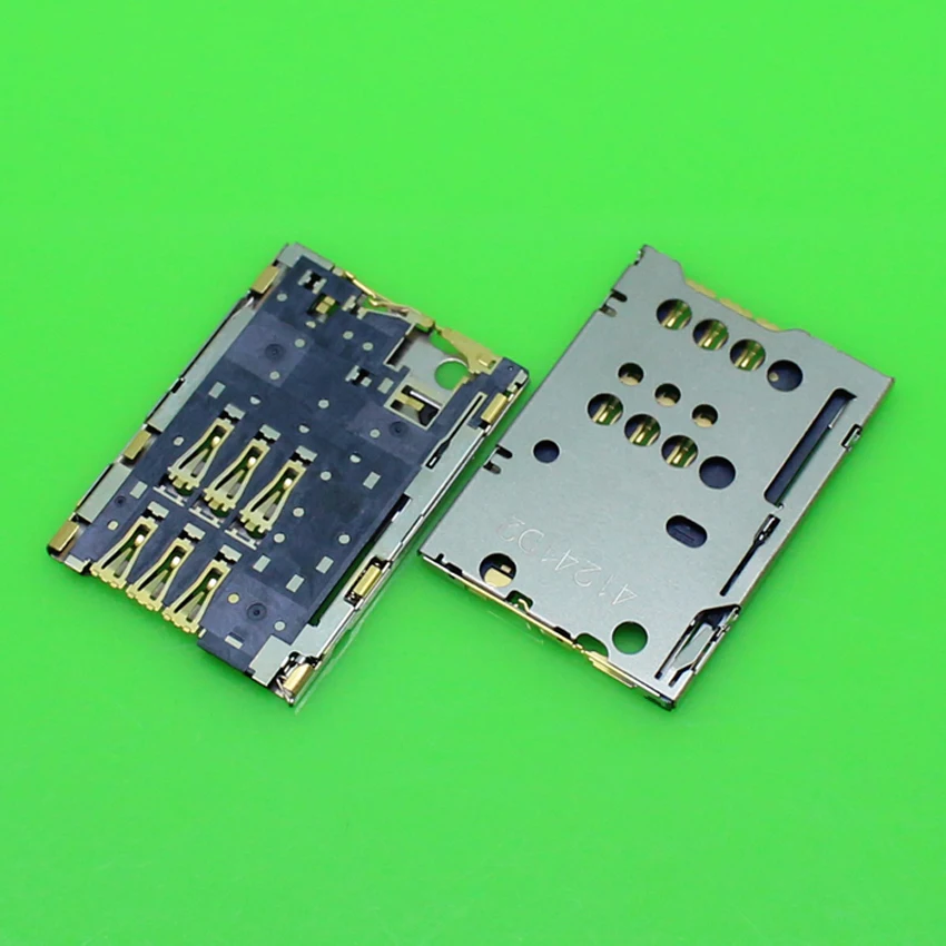 ChengHaoRan 1 Piece new replacement sim card socket For Nokia N8 C7 C7-00 tray slot holder connector.KA-211