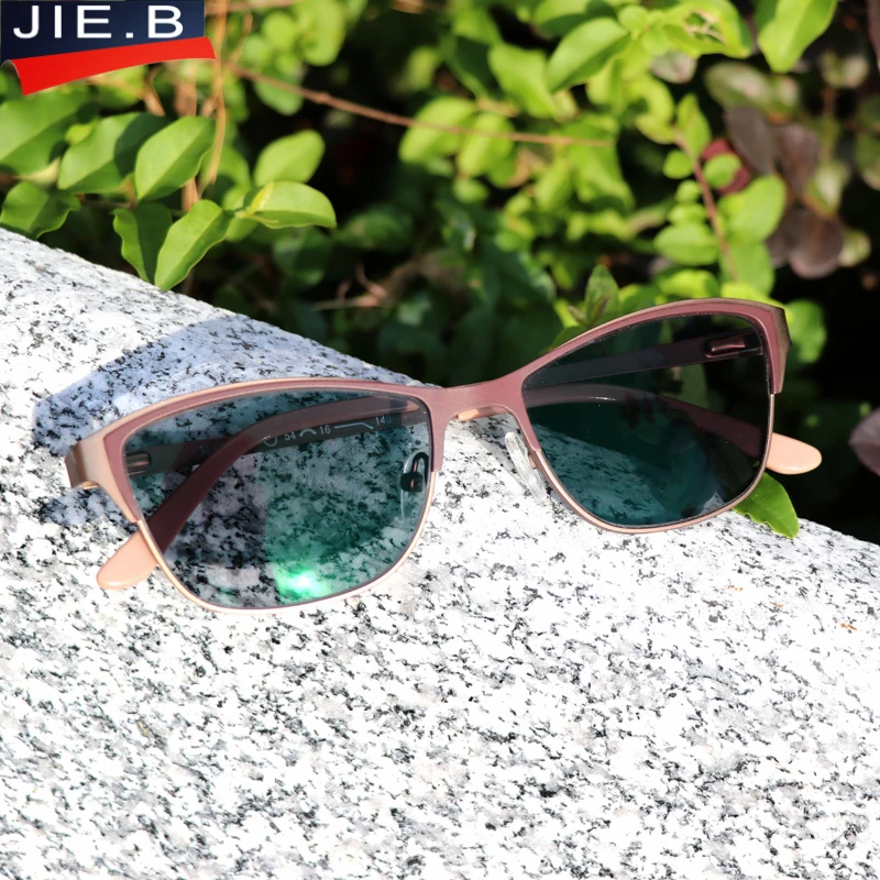 Cat Eye Photochromic Reading Glasses Women Presbyopia Glasses diopter glasses magnifier+0.5+0.75+1.0+1.25+1.5+1.75+2.0+2.25+2.5