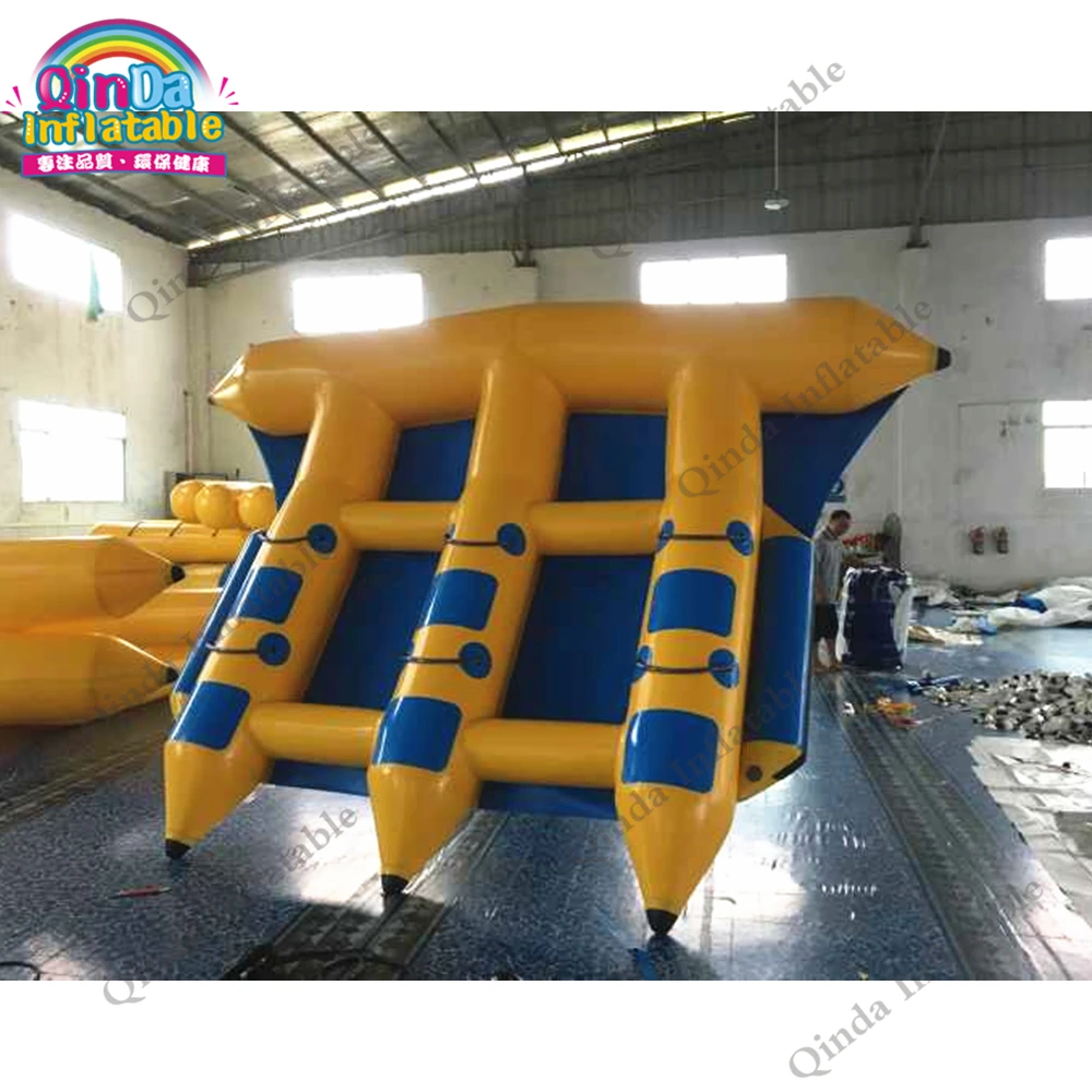 

Popular Water Sport Inflatable Flying Towable Inflatable Flying Fish Banana Boat For Adults