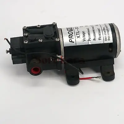 T-HD DC 24V 80W Self-priming Booster Diaphragm Water Pump Backflow Control 300L/H For Car washing