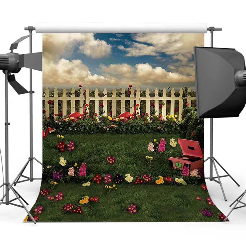 

Ocean Photo Background Shoot Graden Photography Backdrop for Children Props CM-5086