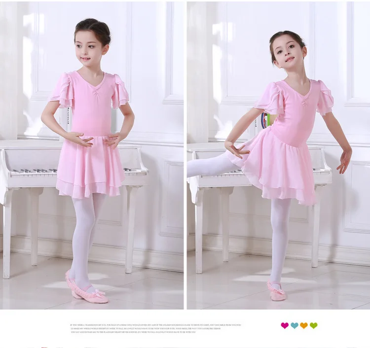 Girl ballet tutu dance costume summer ballet skirt exercise clothes children\'s costumes leotards for girls