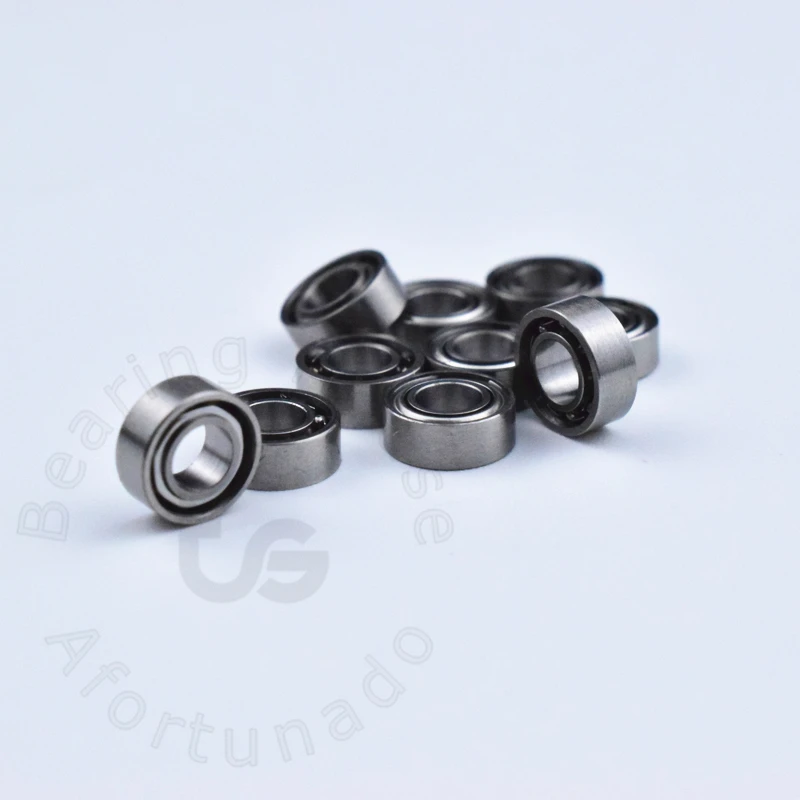 R144Z Bearing 10pcs 3.175*6.35*2.78(mm) chrome steel Metal Sealed High speed Mechanical equipment parts