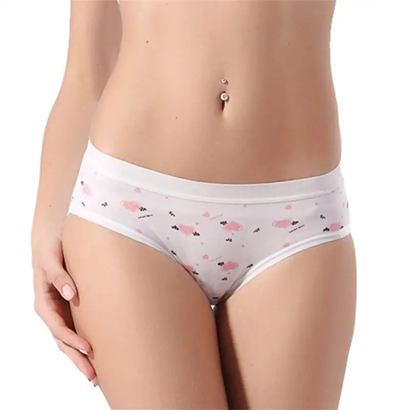 New Underwear Women Hot Sale Female Candy Color Casual Women's Cotton Panties Sexy Lingeries Women's Butt Lifter Sexy Briefs