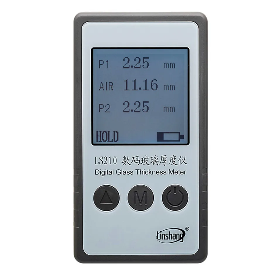 Портативный цифровой измеритель толщины стекла
