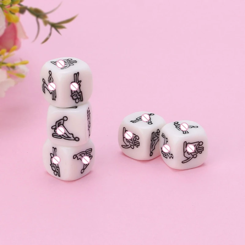 20mm Adult Sex Dice Erotic Poses Couple Funny Sexy Love Toy Night Bar Humor Game DORP SHIPPING