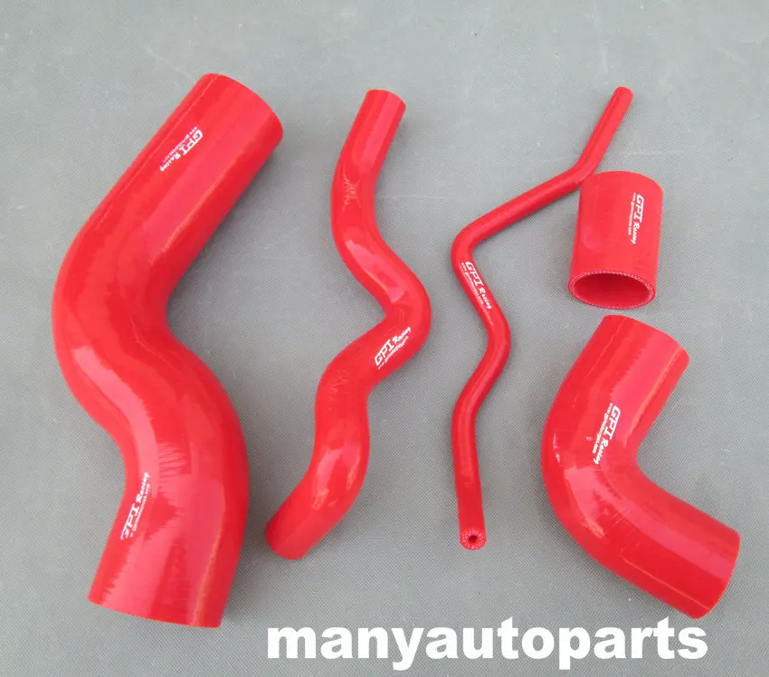

Силиконовый турбо Boost шланг для VW GOLF JETTA MK4 Beetle Bora AUDI A3/A4 TT 1,8 T красный